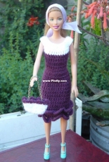 Maguinda Bolsón - Dulcinea dress and bag set for dolls