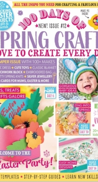 100 Days of Spring Crafts Issue 12/ 2022