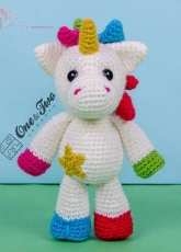 One and Two Company - Carolina Guzman - Nuru the Unicorn Amigurumi