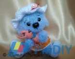 Nowacrochet - Tamara Nowack - Little blue bear Bea