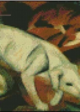 The Art of Stitching - Three Animals Dog, Fox and Cat
