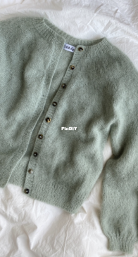 Novice Cardigan Mohair Edition by Mette-Wendelboe Okkels - PetiteKnit - Norwegian