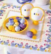Mantel de gallinas