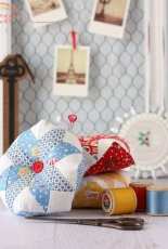Scrappy Star Pincushion by Lisa K.Cox-Free Pattern