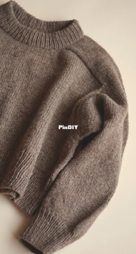 Back Yoke Sweater by Noriko Ichikawa