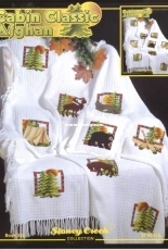 Stoney Creek Collection Book 335 - Cabin Classic Afghan XSD