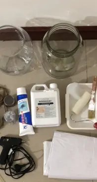 DIY Vase/pot for flower arrangement