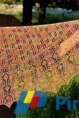 Ágnes Kutas Knitwear Design-Rainbow Shawl by Ágnes Kutas-Keresztes