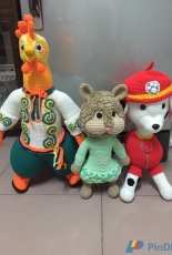 Pet team amigurumi