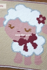 Magic by Crochet - Baby Lamb C2C Crochet Graph