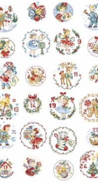 Les Brodeuses Parisiennes LBP Calendrier de LAvent 2 PCS