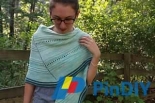 Lake Street Shawl by Sarah Braverman