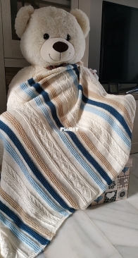 Ruths Blanket by Auroraknit