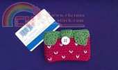 Lena Knudsen - Strawberry Bag for Cards - Free