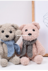 Hobbii Design - Tine Sommer Hansen - The Bears Felix and Fie - Dutch - Free