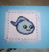 newbie works - Cross stitched cards