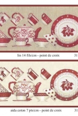 Le Bonheur des Dames - 1043(1082) Vaisselle rouge