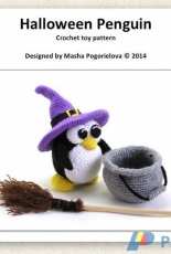 Mashutkalu - Masha Pogorielova - Halloween Penguin