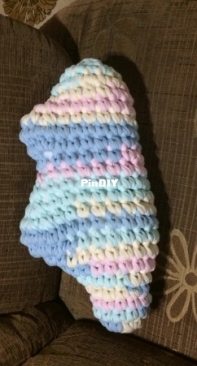 cloud pillow in ragweed
