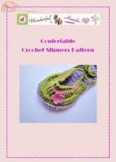 Wonderful Hands- Maria Manuel-  Confortable Crochet Slippers Pattern