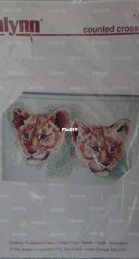 Janlynn 106-22 Lion Cubs by Jayne Netley Mayhew XSD