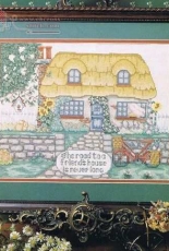 The Road to a Friends House from The Cross Stitcher US August 1995