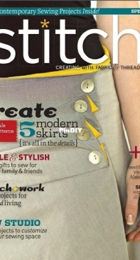Quilting Arts Stitch Issue 1 - Winter 2008
