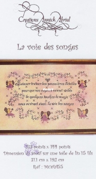 Creations Annick Abrial MOAA55 - La Voie des Songes