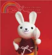 Amuruyu - Saito Ikuko - AMU-22-4 Zodiac Rabbit, Seven Lucky Gods Bishamonten - Japanese. Free
