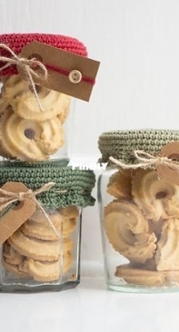 Bomuldskys - Emilie Hoyrup - Jam jar covers - Free