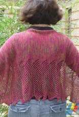Lace Cotton Ponchette by windloop-Free