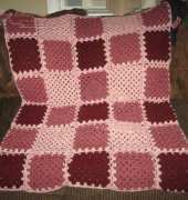 My first crocheted Lapghan