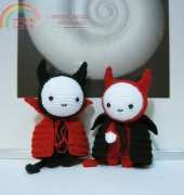PikaMoKa-Amigurumi in Devil Costume