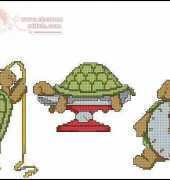Turtles Birth Sampler