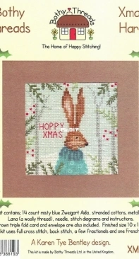 Bothy Threads XMAS10 - Xmas Hare PCS
