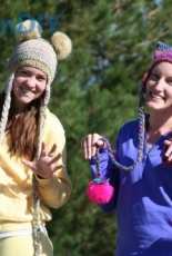 Sparkle Bear & Glitter Kitty Earflap by Kristen Ashbaugh-Helmreich -Free