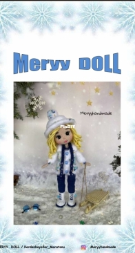 Meryyhandmade - Meryem Gümüş Çakır - Meryy Doll - Turkish