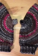 Circle Mittens  - My work