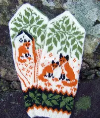 Woodland Foxes by Natalia Moreva - Kulabra Designs