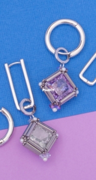 Diamond Earrings by Marina Kosheleva - Russian -  Free