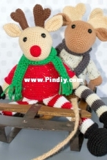 The Friendly Red Fox  - Kali Dahle - Moose and Reindeer - Free