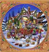 HAED HAERAS 121 Here Comes Santa Paws - R.Spangler