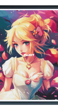 DarkXStitch - Peaches Anime by Nadia Andrews - Free