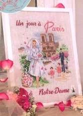 Les Brodeuses Parisiennes LBP - Un jour à Paris à Notre-Dame XSD