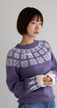 Waiting for Snow My Size by Min-Young Han - MignonKnit