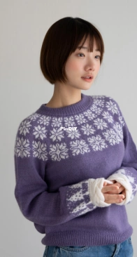 Waiting for Snow My Size by Min-Young Han - MignonKnit