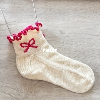 Romance Reader Socks by Emily Crow - Crowchet Creations