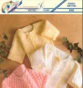 Teddy 645 DK - Babys Patterned, Plain & Lacy Coats