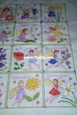 Fairy calendar stitch a long