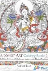 Buddhist Art Coloring Book 2 by Robert Beer-2016
